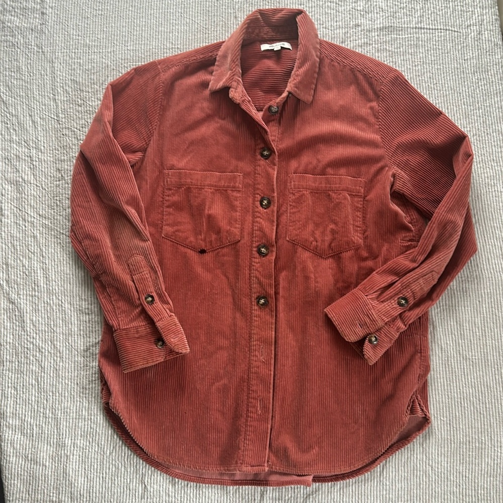 Madewell Corduroy Shirt Jacket - XS